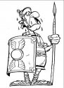 disegno di un soldato dell'esercito romano