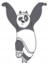 kung fu panda calcio volante