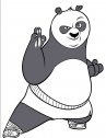 Il Panda Po: disegno di kung fu panda