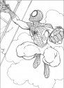 colora il disegno di spiderman 