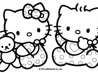  Kitty on Gratis Sul Portale Tanti Disegni Da Colorare Di Hello Kitty La Nota